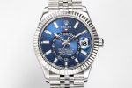 2025 Rolex Skywalker Blue Dial 42mm Mechanical Watch - Image 4