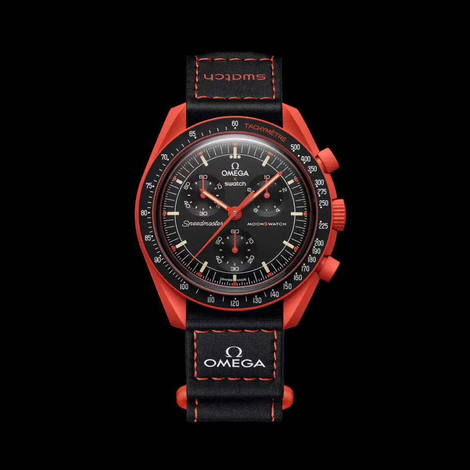 SWATCH x OMEGA 時計 MISSION ON EARTH - LAVA SWATCH x OMEGA Watch MISSION ON EARTH - LAVA - Image 1