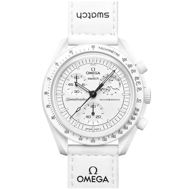 SWATCH x OMEGA 時計 MISSION TO THE MOONPHASE - FULL MOON SWATCH x OMEGA MISSION TO THE MOONPHASE - FULL MOON - Image 1