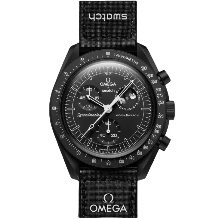 SWATCH x OMEGA 時計 MISSION TO THE MOONPHASE - NEW MOON SWATCH x OMEGA MISSION TO THE MOONPHASE - NEW MOON - Image 1