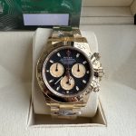 New 2025 Rolex Daytona 40mm Gold Black Dial Cosmograph 116500LN Series