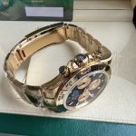 New 2025 Rolex Daytona 40mm Gold Black Dial Cosmograph 116500LN Series - Image 10