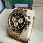 New 2025 Rolex Daytona 40mm Gold Black Dial Cosmograph 116500LN Series - Image 4