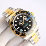 New 2025 New 2025 Greenwich LL 42mm Black Dial Beige Gold Case Rolex - Image 3