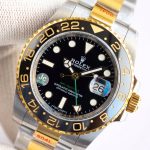 New 2025 New 2025 Greenwich LL 42mm Black Dial Beige Gold Case Rolex - Image 4