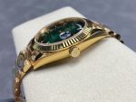 New 2025 New 2025 Rolex Datejust 40mm Gold Case Green Dial Rolex - Image 3