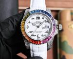New 2025 Spring Picture Clock 40mm Mechanical Watch