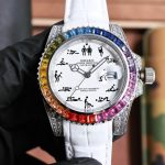 New 2025 Spring Picture Clock 40mm Mechanical Watch