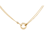 [ Cartier ] ★ LOVE necklace, 2 diamonds ★ ★ (free shipping tax included) - Image 4