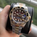 Rolex 2025 mechanical watch GMT-Master II 40mm watch soul gold dial - Image 8