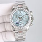 Rolex 2025 New Daytona Mechanical Watch Ice Blue Dial