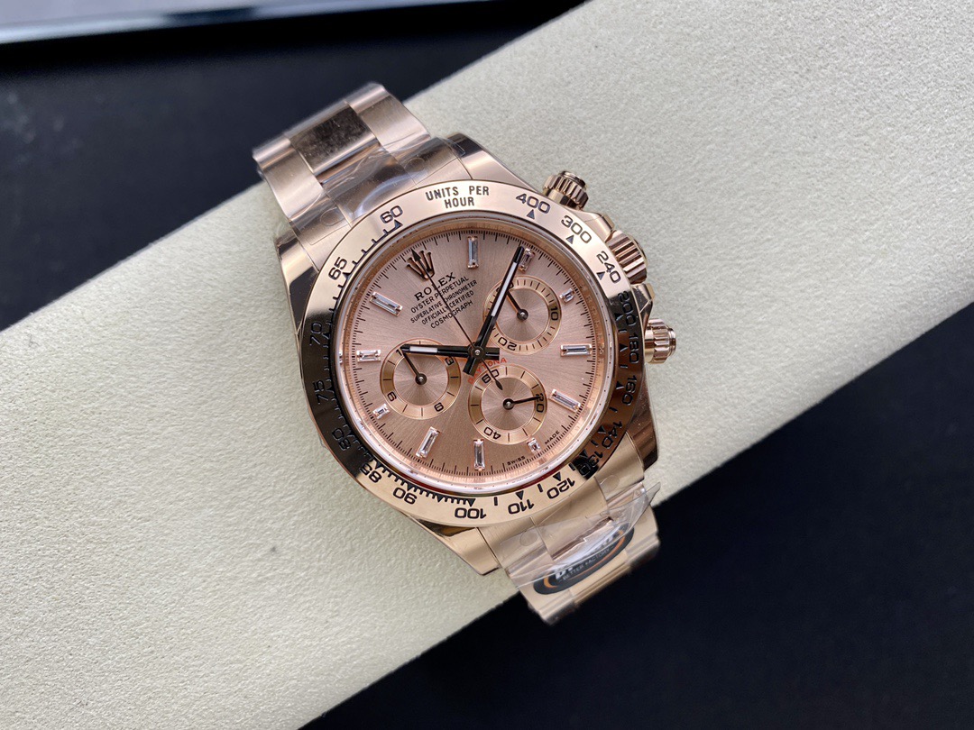 Rolex Daytona Rose Gold 40mm Mechanical Watch Rolex Daytona Rose Gold 40mm Mechanical Watch - Image 1