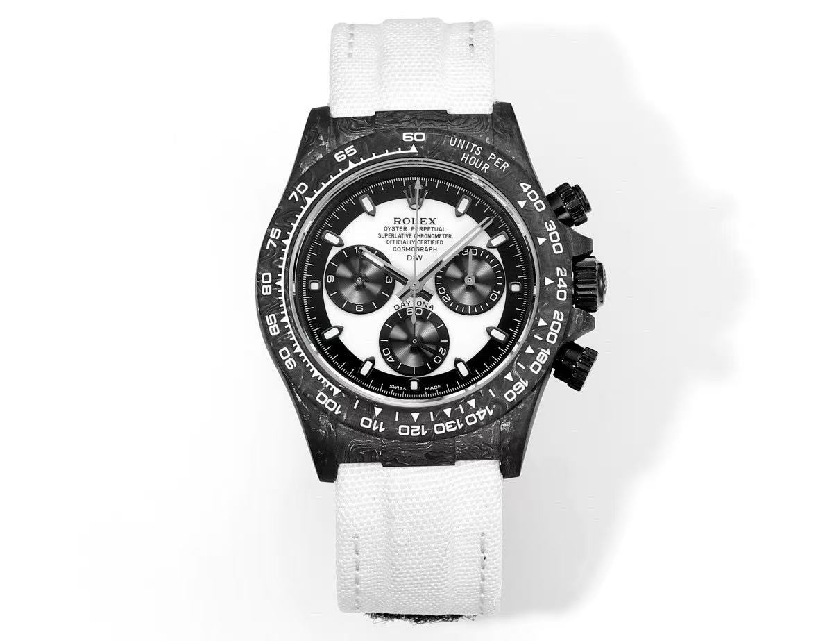 Rolex mechanical watch Daytona carbon fiber custom edition 40mm watch Rolex mechanical watch Daytona carbon fiber custom edition 40mm watch - Image 1