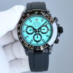 Rolex Mechanical Watch Daytona Tiffany Collaboration 40mm Watch Carbon Black Series
