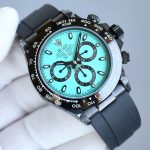 Rolex Mechanical Watch Daytona Tiffany Collaboration 40mm Watch Carbon Black Series - Image 3