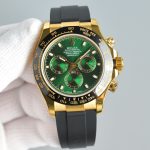 Rolex mechanical watch Daytona green dial 40mm watch