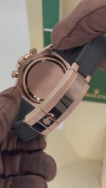 New 2024 Rolex Daytona 40mm 126515LN Rose Gold Oyster Flex Black Dial Rolex - Image 2