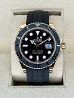 New 2024 Rolex Yacht Master 42mm 226658 Gold Oyster Flex Black Dial Rolex