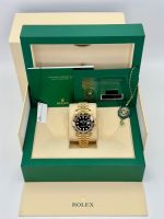 2023 Rolex GMT Master II 40 mm 126718 GRNR Yellow Gold Jubilee Black DialRolex - Image 11