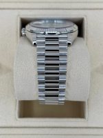New 2024 Rolex Day Date Platinum 40mm 228236 Ice Blue Roman Dial Rolex - Image 5