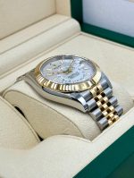 New 2024 Rolex Sky Dweller 42mm 336933 Two Tone Jubilee White Dial Rolex - Image 6
