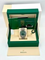 New 2024 Rolex Datejust 41mm 126334 Stainless Steel Jubilee Green Dial Rolex - Image 12