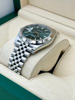 New 2024 Rolex Datejust 41mm 126334 Stainless Steel Jubilee Green Dial Rolex - Image 7