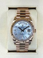 New 2024 Rolex Day Date 40mm 228235 Rose Gold MOP Dial Rolex
