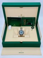 New Rolex Daytona 40mm 126506 Platinum Ice Blue Diamond Baguette Dial Rolex - Image 13