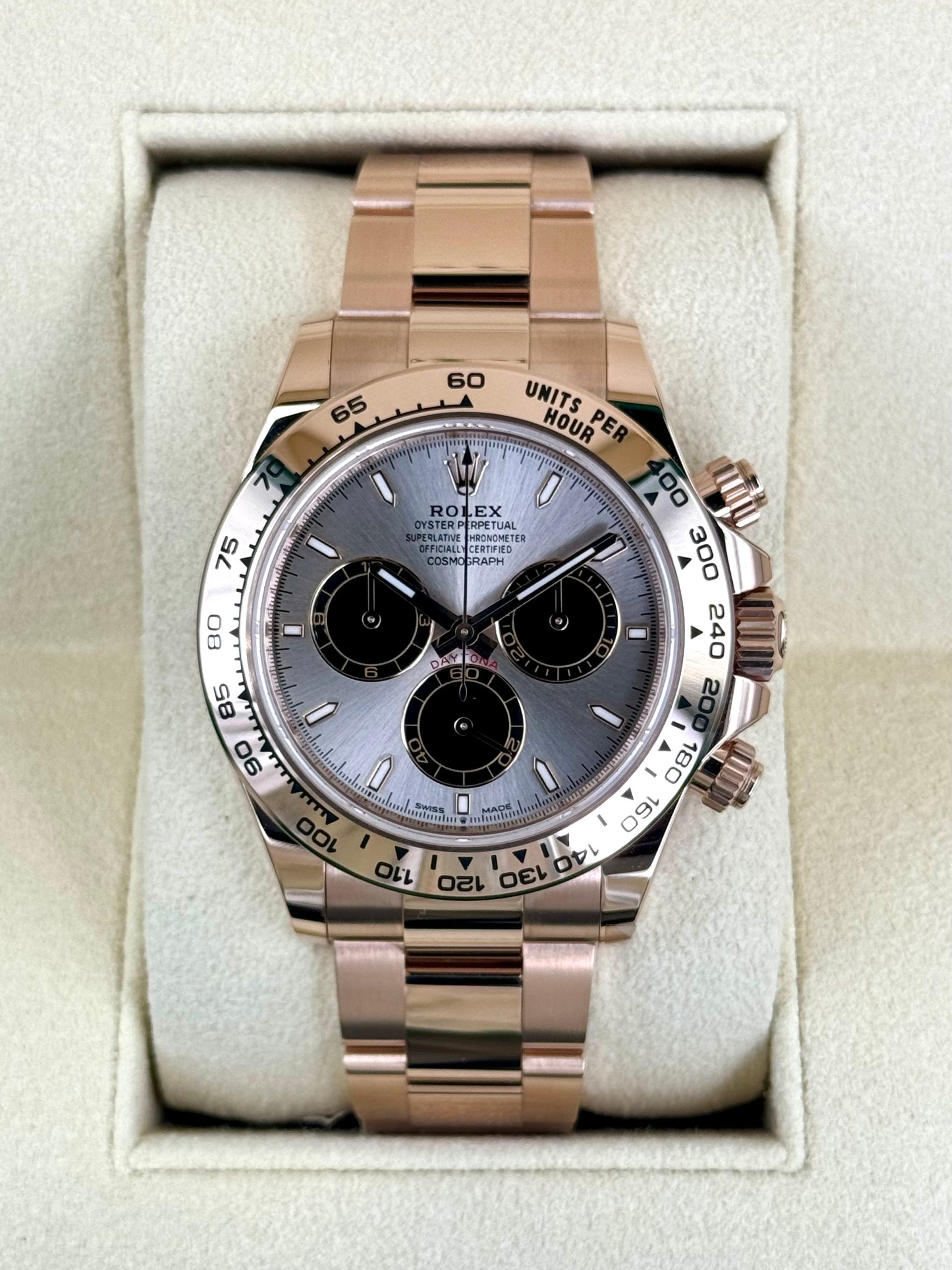New 2024 Rolex Daytona 40mm 126505 Rose Gold Sand Dust Dial Rolex New 2024 Rolex Daytona 40mm 126505 Rose Gold Sand Dust Dial Rolex - Image 1