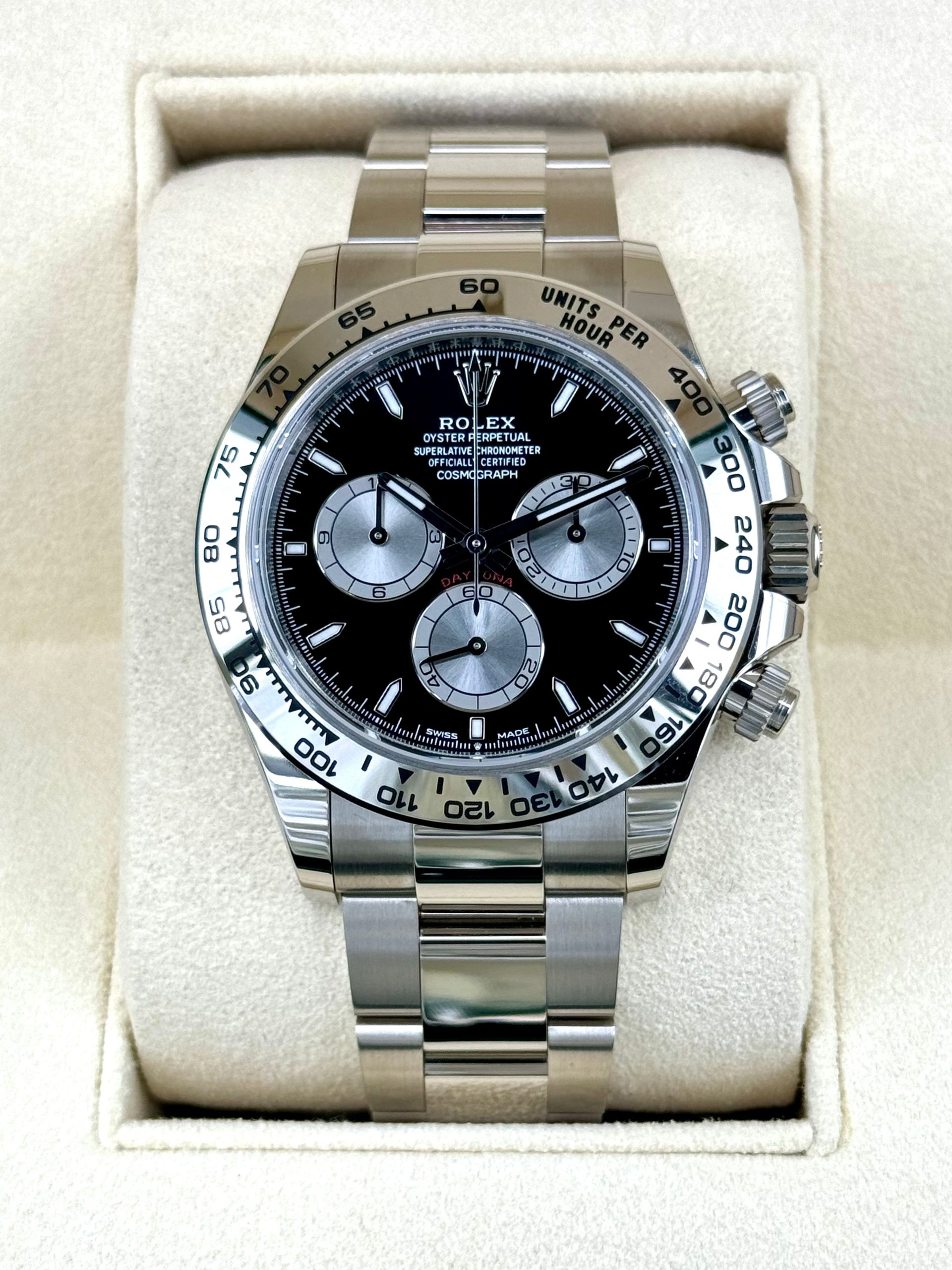 New 2024 Rolex Daytona 40mm 126509 white gold black dial Rolex New 2024 Rolex Daytona 40mm 126509 white gold black dial Rolex - Image 1