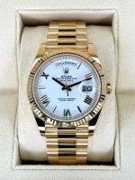 2022 Rolex Day Date 40mm 228238 Presidential White Dial Rolex