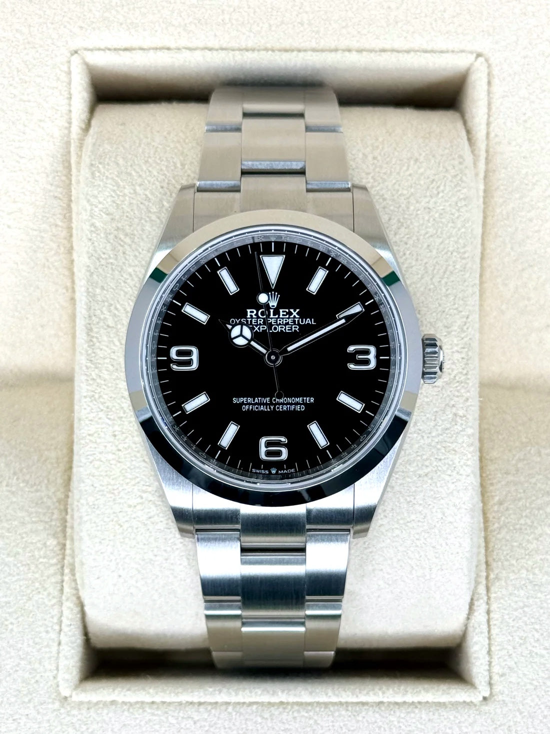 New 2024 Rolex Explorer 36mm 124270 Stainless Steel Black Dial Rolex New 2024 Rolex Explorer 36mm 124270 Stainless Steel Black Dial Rolex - Image 1