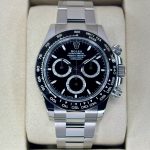 New 2025 Rolex Daytona 40mm 126500LN Stainless Steel Black Dial Rolex