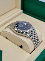 New 2025 Rolex Datejust 41mm 126334 Stainless Steel Jubilee Blue Diamond Dial Rolex - Image 6