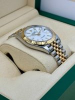 New 2024 Rolex Datejust 41mm 126333 Two Tone Jubilee White Dial Rolex - Image 6