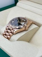 2024 Rolex Day Date 40mm 228235 Rose Gold Chocolate Dial Rolex - Image 5