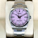 New 2024 Rolex Oyster Perpetual 36mm 126000 Candy Pink Dial Rolex