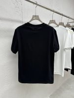[ Moncler ] (Moncler) Embroidered chest half sleeve T-shirt for both men and women - Image 15