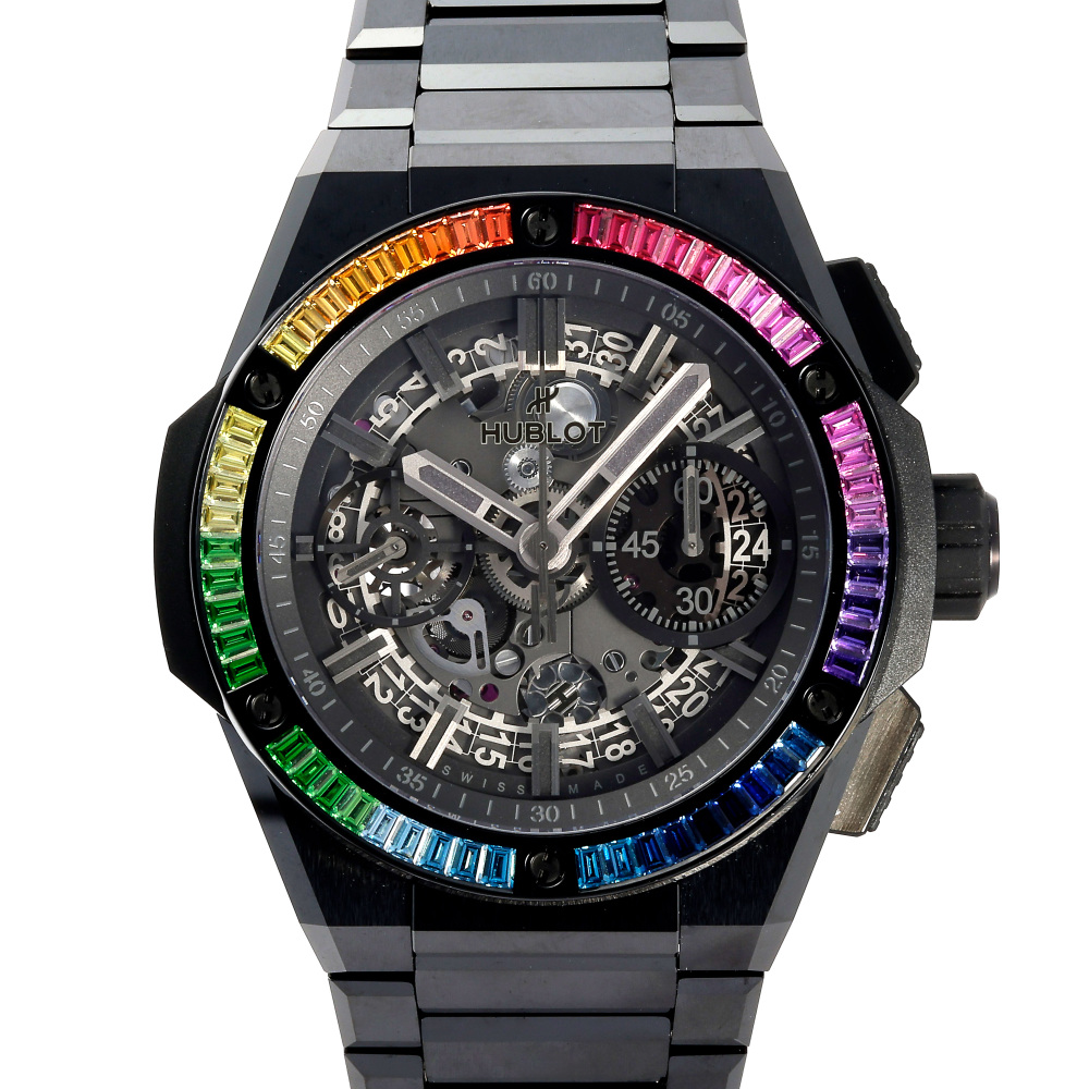 Hublot Big Bang Integrated All Black Rainbow Hublot Big Bang Integrated All Black Rainbow - Image 1