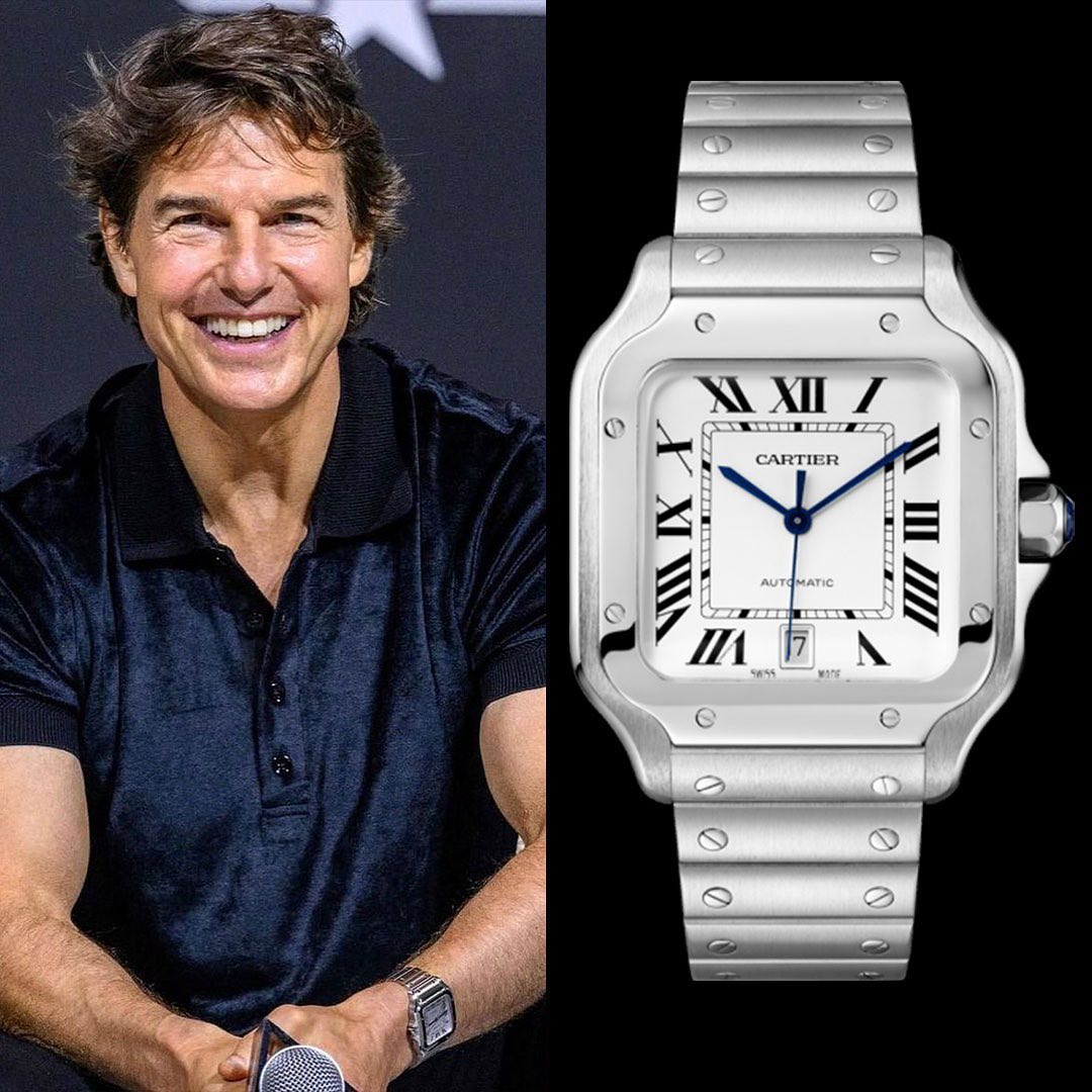 Adult Men's Required ★ Cartier ★ Santos du Chronograph Watch Adult Men's Required ★ Cartier ★ Santos du Chronograph Watch - Image 1