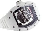 Richard Mill as Baba Watson| RICHARD MILLE| RM055| ATZ / TI Skeleton Dial Hand Winding Rubber| Middle Ages| - Image 6