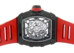 RICHAL MILL - Automatic Rafael Nadal Carbon TPT| by Richard Mille| RM35 - 02| Skeleton Clock Automatic Winding Rubber| Commissions| - Image 3