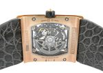 Richards Mill - Automatic Extra Flat| RICHARD MILLE| RM016| RG Skeleton Clock Automatic Leather| Middle Ages| - Image 4
