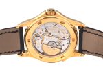 Patek Philippe - World Time| PATEK PHILIPPE| 5130J - 001| YG Silver Clock Automatic Leather| Middle Ages| - Image 4