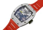 Richards Mill - Automatic Oversize Date Diamonds| RICHARD MILLE| RM 029| WG Skeleton Dial Automatic Winding Rubber| Middle Ages| - Image 2