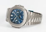 Patek Philippe - Nautilus Perpetual Calendar| PATEK PHILIPPE| 5740 / 1G-001| WG Blue Clock Automatic Winding Bracelet| Commissions| Unused item - Image 10
