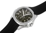 Patek Philippe - Aquanote Travel Time| PATEK PHILIPPE| 5164A - 001| SS Black Dial Automatic Rubber Winding| Unused item| - Image 2