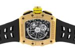 Richards Mill - Automatic Flyback Chronograph| RICHARD MILLE| RM11 - 03| RG Skeleton Dial Automatic Winding Rubber - Image 4