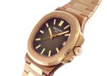 Patek Philippe - Nautilus| PATEK PHILIPPE| 5711 / 1R - 001| RG Brown Clock Automatic Winding Bracelet| Commissions| Middle Ages| - Image 2